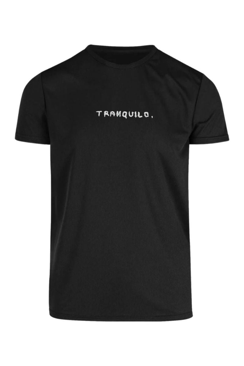 TRANQUILO ORIGINAL T SHIRT BLACK